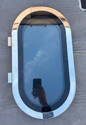 Amare oval stainless boat - oval,