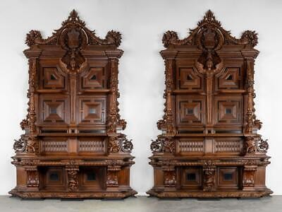 Pair antique italian - antique, gothic