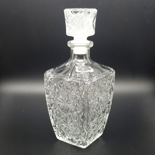 Vintage crystal decanter - vintage,