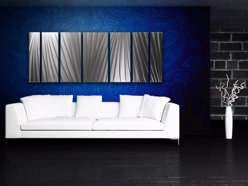 Modern abstract metal - wall, art