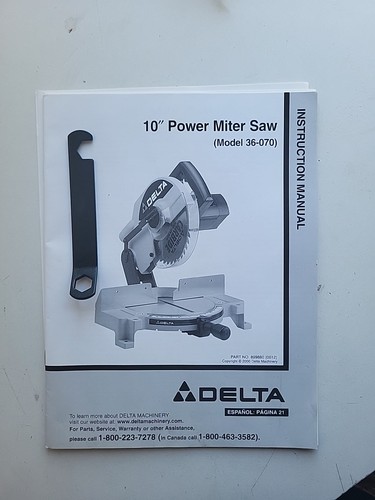 Delta 075 power - power, miter