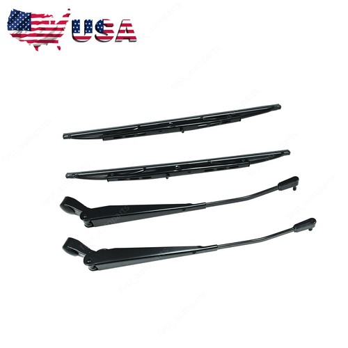 Front wiper arm blade - front, &