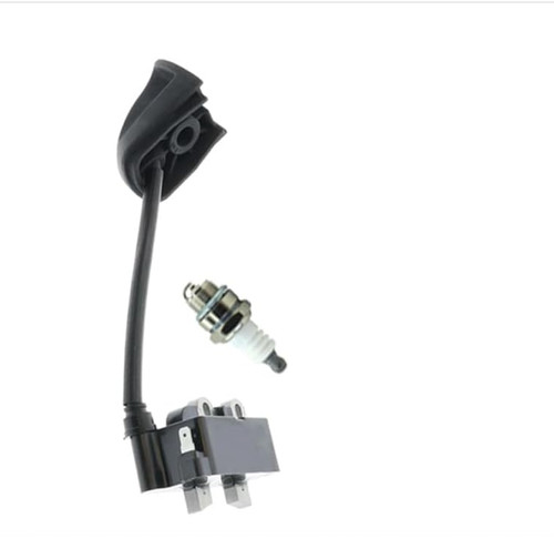 Coil with spark plug - with,
