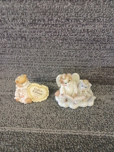 Loose calico kittens figures - 2,