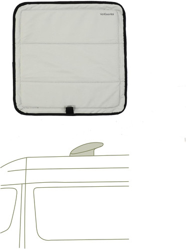Magnetic insulated roof vent - magnetic,