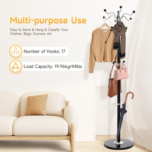 Coat rack hat stand tree - coat,
