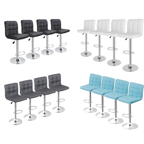 Bar stools set - stools, pu
