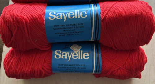 Vtg dawn sayelle yarn - lot, of