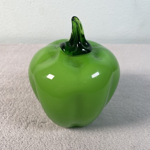 Murano art glass bell pepper - art,