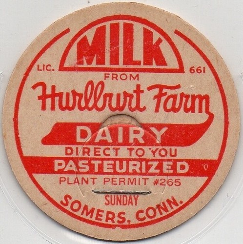 Milk bottle cap - milk,