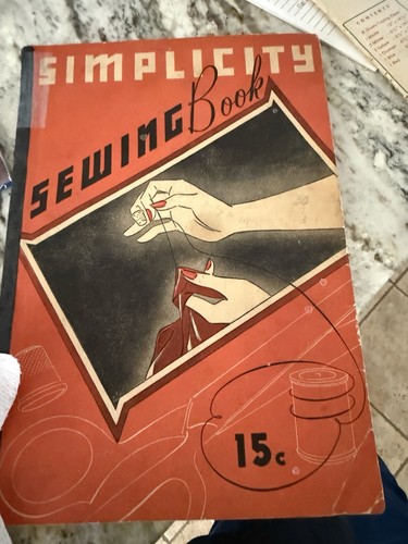 Vintage 1937 simplicity sewing - vintage,