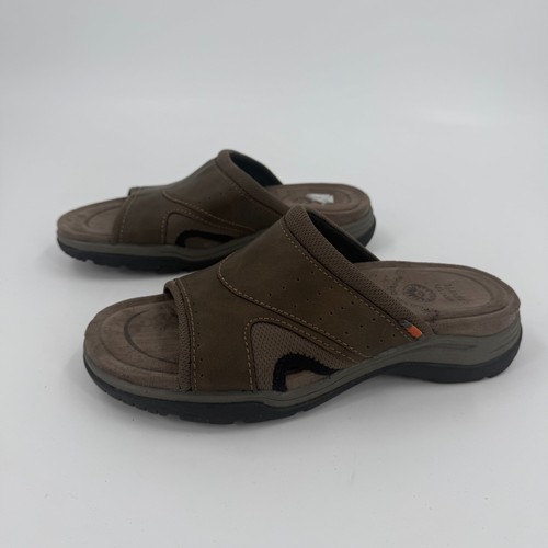 Earth spirit slide sandals - earth,