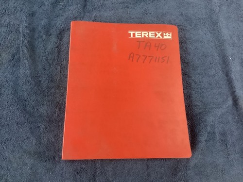 Terex ta40 articulated truck - terex,