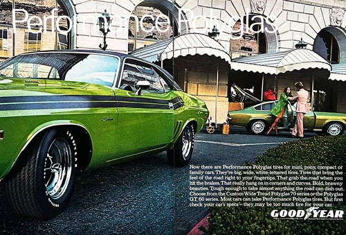 1971 dodge charger goodyear - 1971,
