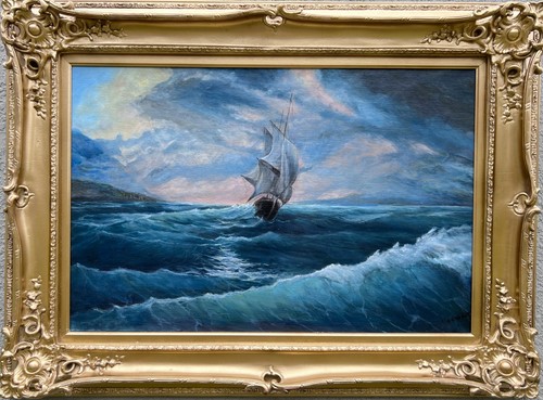 Russian artist oil - russian,