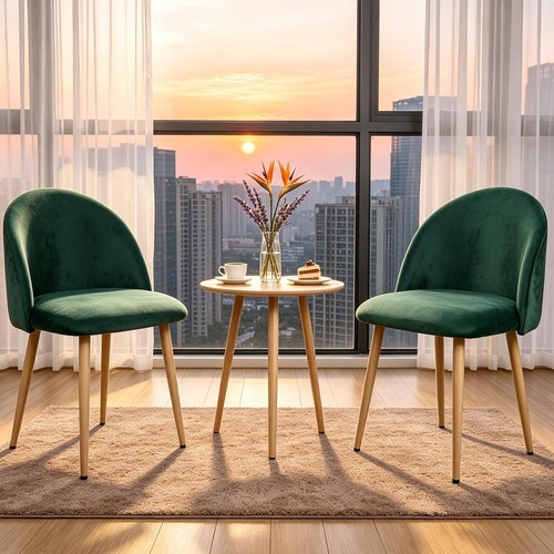 Lightdot velvet dining set - velvet,