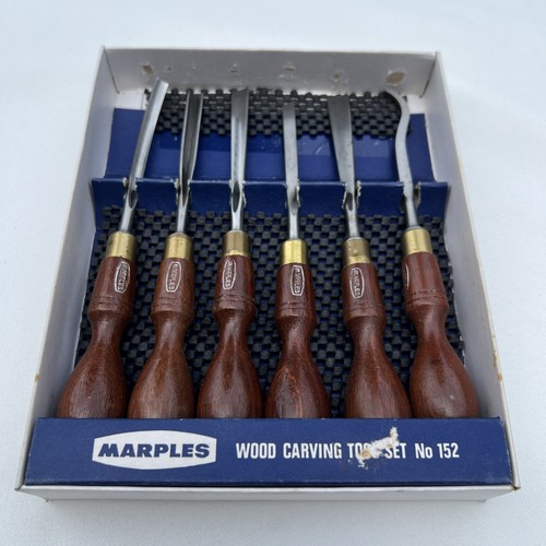 Marples wood carving tools set - wood,