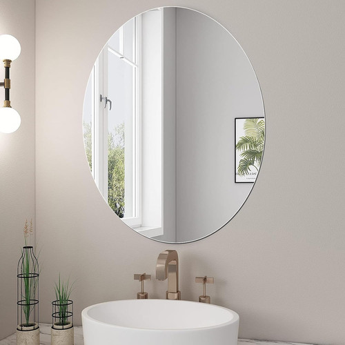 Oval mirror acrylic - oval,