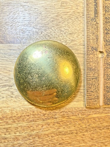 Old 1oz clock pendulum bob - old,