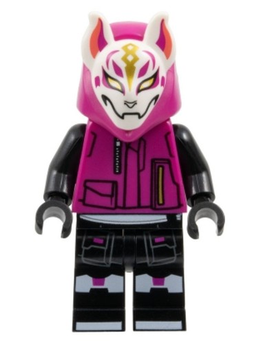 Lego drift minifigure - minifigure, fortnite