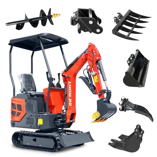 4ton mini excavator 5hp - 1.4ton, 13.5hp