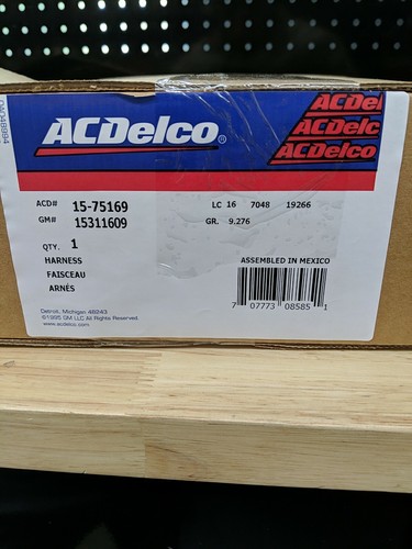 New acdelco 75169 gm - acdelco, 15-75169