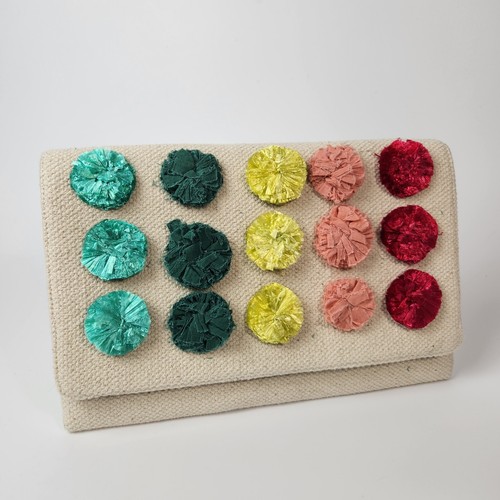 Nwot stella dot rainbow pom - rainbow,