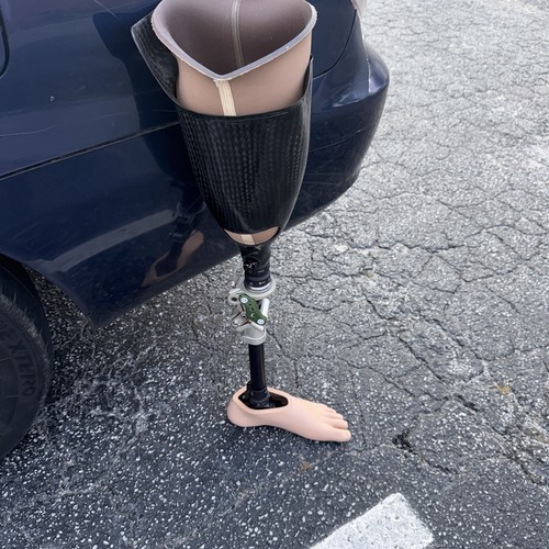 Prosthetic leg transtibial - prosthetic, transtibial)
