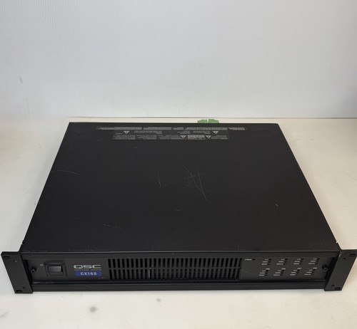 Qsc cx168 channel - qsc,