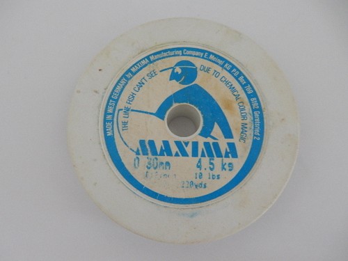 Vintage maxima fishing line - vintage,