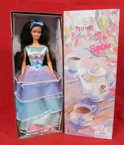 Spring tea party barbie - spring, avon