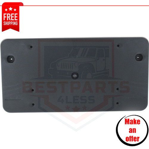Front license plate bracket - plate,