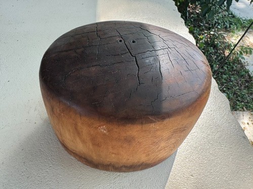 Antique wood hat block - antique,