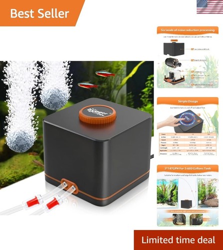 Aquarium air pump for fish - aquarium,