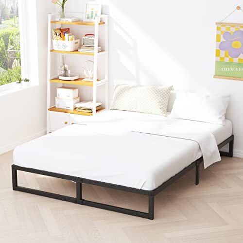 Cal king bed frame heavy - bed,