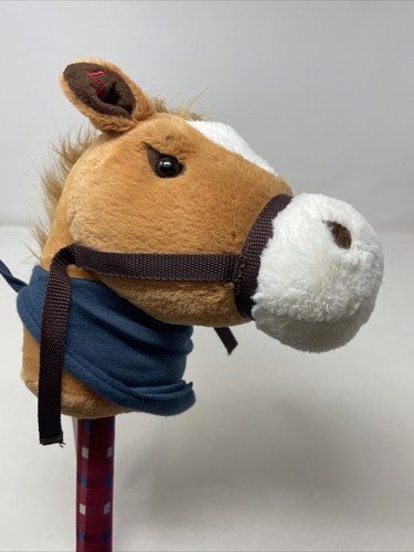 Toys plush stick horse - us,