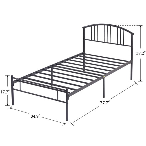 Vecelo twin full queen - twin/full/queen, metal