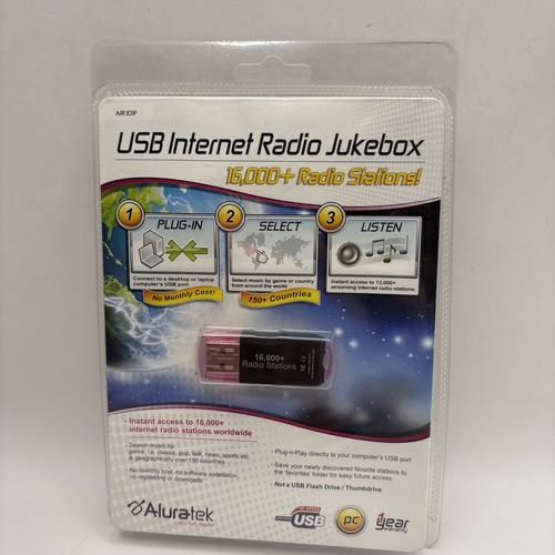 Aluratek usb internet radio - usb,