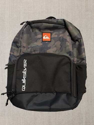 Quiksilver camo backpack with