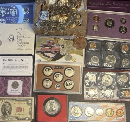 Estate coin lot silver - lot, coins