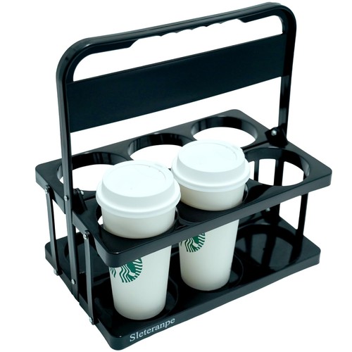 Reusable drink carrier with - drink,