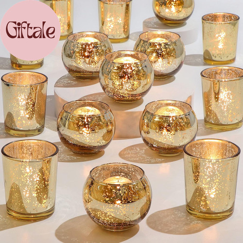 Pcs assorted gold - 24,
