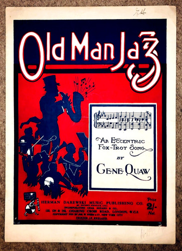 Old man jazz 1920 uk - man,