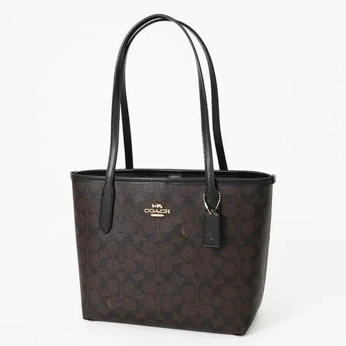 Coach small city tote bag - city, in