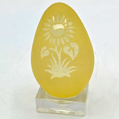 Vintage etched yellow - vintage,