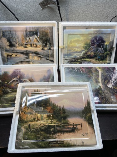 Thomas kinkade plates x - kinkade,