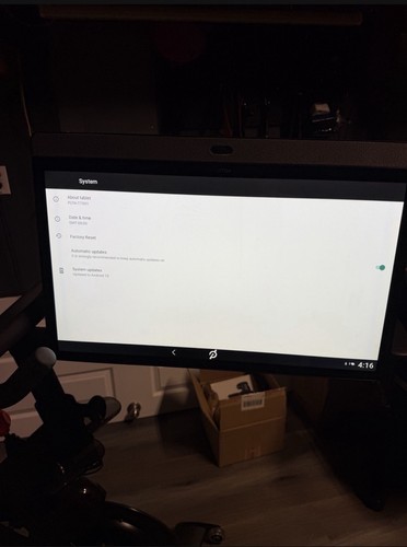 Peloton bike touchscreen - peloton,