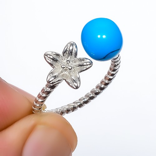 Turquoise gemstone 925 - turquoise, silver