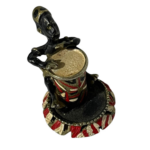 Vintage painted cast brass - vintage,