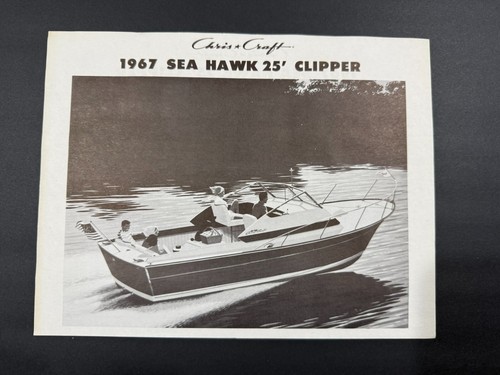 1967 chris craft sea hawk - chris,